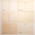 Vintage Καρτ Ποστάλ "Αθήνα" του 20ού αιώνα (LOT 6 τεμαχίων) - Image 2
