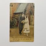 Vintage Καρτ Ποστάλ "Advice to Lovers" του 20ού αιώνα