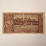 Ουγγρικό χαρτονόμισμα των 100 Pengő, 5-4-1945 (μεταπολεμικής περιόδου) - Image 2