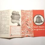 Διαφημιστικό φυλλάδιο "Bell Tours" & Αναδιπλούμενος οδικός χάρτης "Carte de Grece" (δεκαετίας '60) (LOT 2 τεμαχίων) - Image 2
