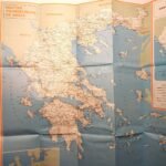 Διαφημιστικό φυλλάδιο "Bell Tours" & Αναδιπλούμενος οδικός χάρτης "Carte de Grece" (δεκαετίας '60) (LOT 2 τεμαχίων) - Image 7