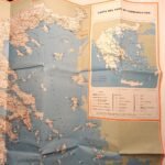 Διαφημιστικό φυλλάδιο "Bell Tours" & Αναδιπλούμενος οδικός χάρτης "Carte de Grece" (δεκαετίας '60) (LOT 2 τεμαχίων) - Image 8