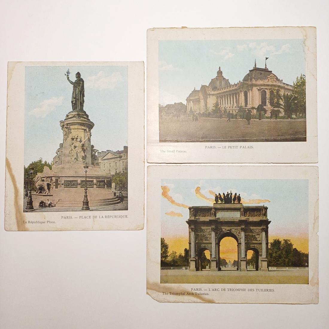 F14-111-A-20260316_194918-1100x1100 Kάρτες "PARIS" αρχές 20ού αιώνα "Belle Époque" (LOT 3 τεμαχίων) - Image 1