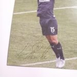 Αυθεντική συλλεκτική κάρτα με το αυτόγραφο του Άγγλου τερματοφύλακα Luke Steele του Παναθηναϊκού (2014-2017) - Image 2