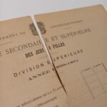 Σχολικός έλεγχος προόδου "École Secondaire et Supérieure des Jeunes Filles" ακαδημαϊκού έτους 1890-1891 - Image 5