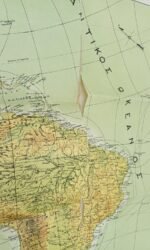 Εκπαιδευτικός χάρτης "Άτλαντος-Γεωφυσικός Χάρτης Αμερικής" (πρώτο μισό 20ού αιώνα) - Image 4