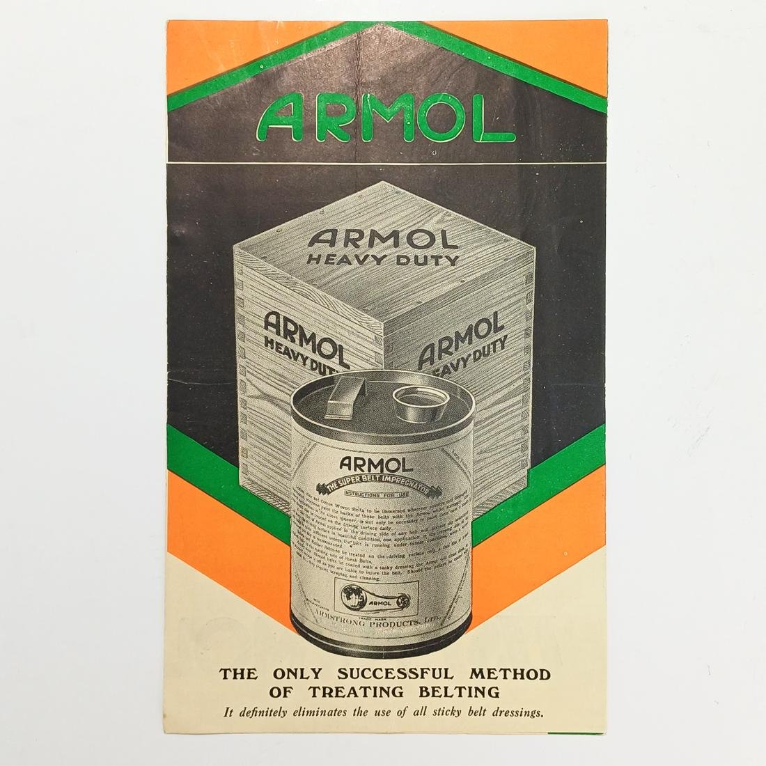 F14-16-A-20260310_103239-1100x1100 Διαφημιστικό φυλλάδιο "ARMOL Heavy Duty" δεκαετίας '60 (μεταπολεμικής περιόδου) - Image 1