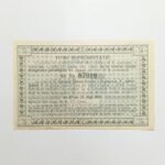 Βασιλική Ουγγρική Λοταρία "Titre Représentatif" 20ής περίοδου 1907