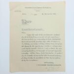Επιστολή "Ηλεκτρική Εταιρεία Αθηνών - Πειραιώς Α.Ε." 28/3/1932