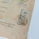 WWI - Πιστοποιητικό "Επιτροπή Καθορισμού Ηλικιών Προσφύγων Πελοποννήσου" 30/10/1918, Πάτρα (με φωτογραφία) - Image 2