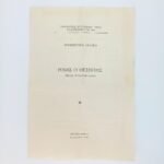 Πρόγραμμα θεατρικής παράστασης "Ηλίας ο Θεσβίτης-Ρένα Τριανταφυλλίδη" 24/5/1958