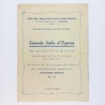 Πρόγραμμα "Μεγάλο Γκαλά Όπερας", 28-1-1950 στην Αλεξάνδρεια