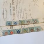 Αποδεικτικά Είσπραξης Τελωνιακού Δασμού Εισαγωγής, αρχές 20ού αιώνα (LOT 2 τεμαχίων) - Image 2