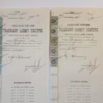 Αποδεικτικά Είσπραξης Τελωνιακού Δασμού Εισαγωγής, αρχές 20ού αιώνα (LOT 2 τεμαχίων) - Image 3