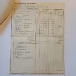 Xειρόγραφο έγγραφο προϋπολογισμού οικοδομικών εργασιών, 2-9-1961, Αθήνα - Image 4