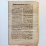 Εβδομαδιαία αμερικανική θρησκευτική εφημερίδα "Religious Intelligencer" No. 20 - Vol. VIII - 18/10/1823, Κονέκτικατ