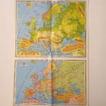 Χάρτης μεταπολεμικής περιόδου "Χάρτης της Ευρώπης" Αριθ. 65 - δεκαετίας '50 - Image 3