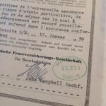 Γερμανικό πιστοποιητικό ασφάλισης μεταφοράς "Schlesische Feuerversicherungs-Gesellschaft" 17-1-1938 - Image 2