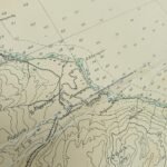 Ναυτικός χάρτης "Ευβοϊκού - Στρυμονικού Κόλπου, Χαλκιδική - Θερμαϊκός, Σποράδες" (νέα έκδοση 1955- Υδρογραφική Υπηρεσία Πολεμικού Ναυτικού) - Image 3