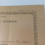 Πτυχίο "Brevet d’Enseignement Primaire Supérieur" Γαλλική Δημοκρατία, 15-5-1933 - Image 3