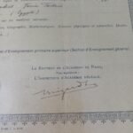 Πτυχίο "Brevet d’Enseignement Primaire Supérieur" Γαλλική Δημοκρατία, 15-5-1933 - Image 4