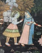 Πίνακας ινδικής ζωγραφικής σε μεταξωτό χαρτί - Image 2