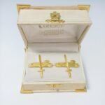 Ζευγάρι εμβλήματα πέτου Ισπανικής Πολιτικής Φρουράς (με θήκη)