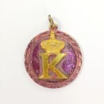 Συλλεκτικό αναμνηστικό μεταλλικό μενταγιόν "Βασιλιάς Κωνσταντίνος Β' της Ελλάδας" δεκαετίας '60