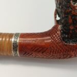 Συλλεκτική πίπα καπνού, σκαλιστή "Amadeus" Made in Greece (χειροποίητη/ αχρησιμοποίητη) με εξαιρετική γλυπτική σύνθεση - Image 3