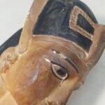 Χειροποίητη διακοσμητική προτομή που απεικονίζει τον Φαραώ της Αρχαίας Αιγύπτου (αρχές 20ού αιώνα) - Image 6