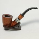 Πίπα καπνού, κυρτή "Alexander Briar Pipes" από τον κατασκευαστή Αλέξανδρο Ζαββό (χρησιμοποιημένη) - Image 2