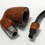 Πίπα καπνού, κυρτή "Alexander Briar Pipes" από τον κατασκευαστή Αλέξανδρο Ζαββό (χρησιμοποιημένη) - Image 7