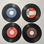Δίσκοι βινυλίου 45 στροφών "Μαρινέλλα/ Ρίτα Σακελλαρίου/ Θάλεια /Γρηγόρης Μπιθικώτσης" (LOT 4 τεμαχίων)