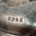 Μελανοδοχείο-βάση γραφείου από κασσίτερο "WMF- Württembergische Metallwarenfabrik" σε στυλ Art Nouveau (τέλη 19ου-αρχές 20ού αιώνα) - Image 4