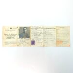 WWII- Ιταλική κατοχή- Ιταλικό δίπλωμα οδήγησης του 1942, Μπάρι Ιταλίας