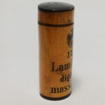 Ιταλικό φαρμακευτικό ξύλινο δοχείο "Laminaria digitata massiccia" (τέλη 19ου- αρχές 20ού αιώνα) - Image 2