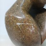Χειροποίητο γλυπτό από πέτρα σερπεντίνη του Maikosi Kanyeredza, της τέχνης Shona από τη Ζιμπάμπουε (δεκαετίας 1990) - Image 6