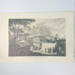Γκραβούρα "A view of the Tower of the winds in its present condition" (Άποψη του Πύργου των Ανέμων στην παρούσα κατάστασή του) των J. Stuart-N. Revett (Ανατύπωση)