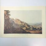 Γκραβούρα "The Gate of the Lions at Mycenae" (Η Πύλη των Λεόντων στις Μυκήνες) του Edward Dodwell (Ανατύπωση)