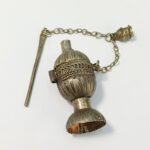 Παραδοσιακό δοχείο kohl (κοχλ / σουρμά) της κουλτούρας των Βεδουίνων (έως μέσα 20ού αιώνα) - Image 2