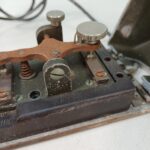 Συλλεκτικό στρατιωτικό χειριστήριο Μορς Junker Honnef/Rh (Telegraph Key) (δεκαετίες 1950 -'60) - Image 3