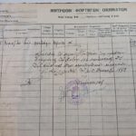 Χειρόγραφο υπηρεσιακό μητρώο καταγραφής οχημάτων Δήμου Κρωπίας (Κορωπί) Μεταπολεμικής περιόδου (1946-1964) - Image 6