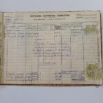 Χειρόγραφο υπηρεσιακό μητρώο καταγραφής οχημάτων Δήμου Κρωπίας (Κορωπί) Μεταπολεμικής περιόδου (1946-1964) - Image 9