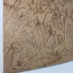 Πυρογραφία - Δεκεμβριανά 1944 - Πολυτεχνείο - Λόχος σπουδαστών "Λόρδος Μπάιρον" Βρετανική εισβολή με τεθωρακισμένα Sherman - Image 4