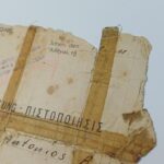 Σπάνιο γερμανικό πιστοποιητικό αποφυλάκισης (Bescheinigung - Πιστοποίησις) περίοδος Κατοχής στην Ελλάδα, σπάραγμα - Image 4