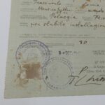 Κατοχή - 8/12/1941- Άδεια αναχωρήσεως (Lasciapassare) από τις ιταλικές αρχές κατοχής - Αθήνα (WWII) - Image 2
