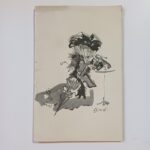 Σπάνιο Γαλλικό Θεατρικό Πρόγραμμα 1945 - Η Τρελή του Σαγιό (Christian Berard)