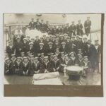 Ιστορική φωτογραφία "Η 'ΕΛΛΗ' ΣΤΟ ΤΑΡΑΝΤΟ" Αξιωματικοί-Δόκιμοι-Πλήρωμα στη Μάλτα 1940