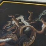 Πίνακας ελαιογραφία, αντίγραφο βασισμένο στο έργο "Το Κεφάλι της Μέδουσας" του Peter Paul Rubens (ανυπόγραφο, 2000) - Image 5